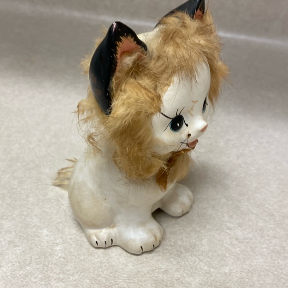 Kitschy vintage cat bank around 1950s - Picture 3 of 7